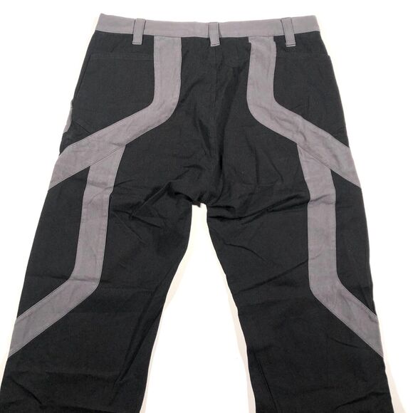 Pluto Love Story Vertigo Pants Black Grey size XL 38x31 Streetwear B29 - Picture 8 of 8